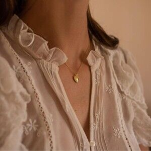 Mama & Me Puff Heart Necklace Set main image 1